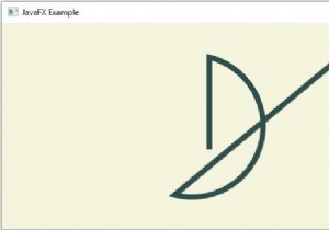 Làm thế nào để tạo cung phần tử đường dẫn trong JavaFX? 