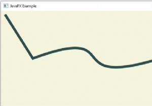 Tạo phần tử đường dẫn cubic curve trong JavaFX