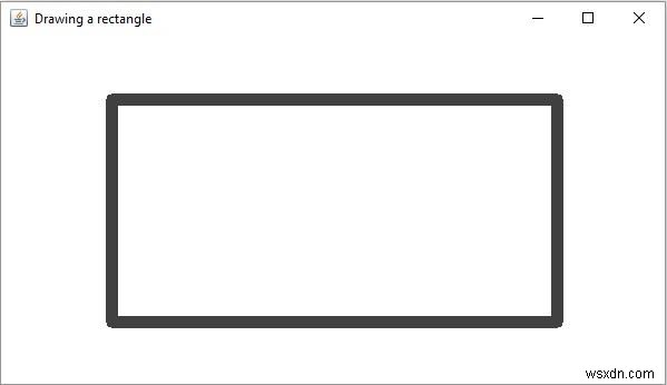 Làm thế nào để vẽ một hình chữ nhật trong OpenCV bằng Java? 