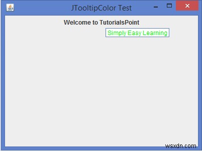 Làm cách nào chúng ta có thể thay đổi màu nền và màu nền trước của JTooltip trong Java? 