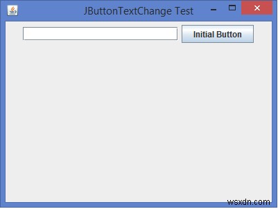 Làm cách nào chúng ta có thể thay đổi động văn bản JButton trong Java? 