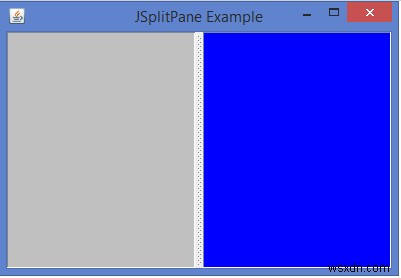 Làm cách nào chúng ta có thể đặt màu nền thành JSplitPane trong Java? 