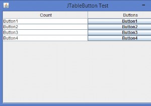 Làm cách nào chúng ta có thể thêm / chèn một JButton vào ô JTable trong Java? 