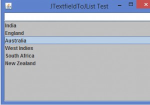 Làm cách nào để đọc giá trị đầu vào từ JTextField và thêm vào JList trong Java? 
