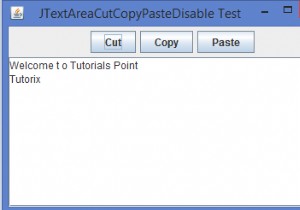 Làm cách nào để tắt chức năng cắt, sao chép và dán của JTextArea trong Java? 