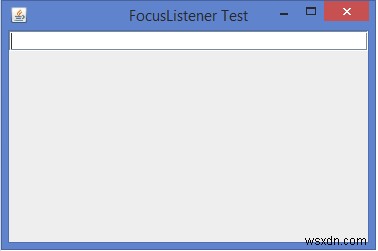 Tầm quan trọng của giao diện FocusListener trong Java là gì? 