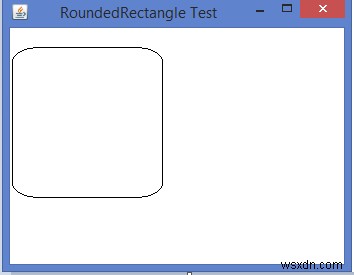 Làm thế nào chúng ta có thể vẽ một hình chữ nhật tròn bằng cách sử dụng đối tượng Graphics trong Java? 