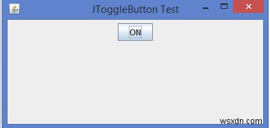 Làm cách nào chúng ta có thể triển khai JToggleButton trong Java? 