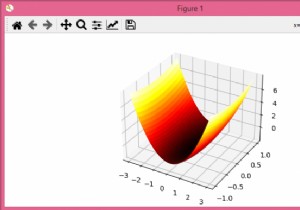 Tạo bề mặt 3D có màu trong Python