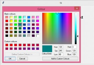 Thay đổi màu nền của cửa sổ tkinter bằng mô-đun colorchooser 