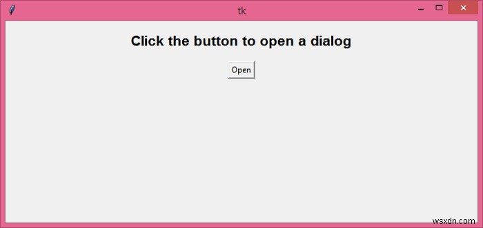 Yêu cầu người dùng chọn một thư mục để đọc các tệp bằng Python 