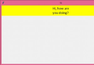 Làm cách nào để ngăn tiện ích Tkinter Message thay đổi kích thước? 