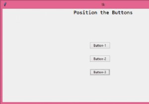 Cách định vị Button trên cửa sổ Tkinter