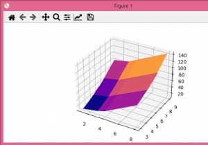 Vẽ một bề mặt 3D từ danh sách các bộ giá trị trong matplotlib? 