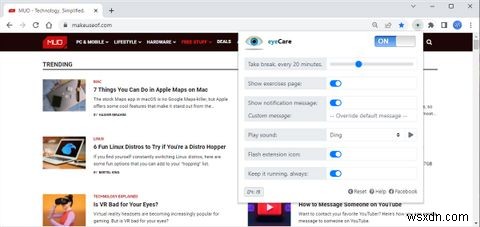 8 Tiện ích mở rộng của Chrome để giúp ngăn ngừa mỏi mắt 