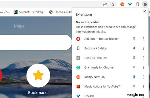 Cách thêm Thanh bên Dấu trang vào Google Chrome 