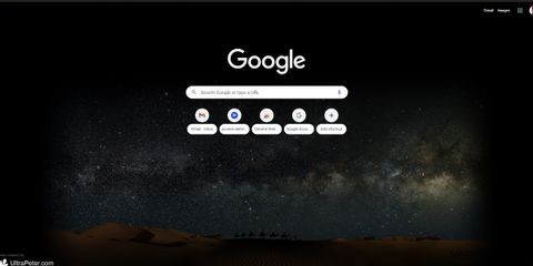 Chủ đề Google Chrome tối giản nhất 