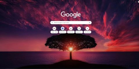 Chủ đề Google Chrome tối giản nhất 