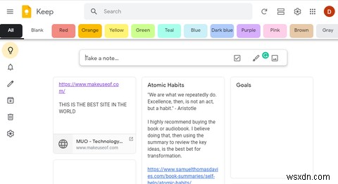 10 tiện ích mở rộng Google Keep tốt nhất dành cho Chrome và Firefox 