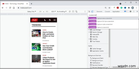 Cách chụp ảnh màn hình toàn trang trong Chrome và Firefox 