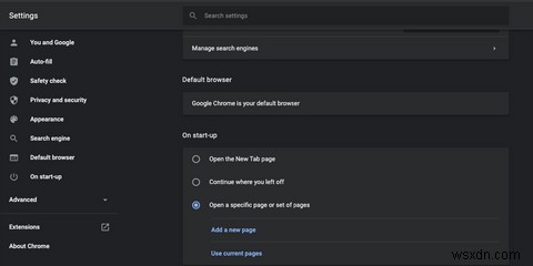 Cách thay đổi trang chủ của bạn trên trình duyệt Google Chrome 