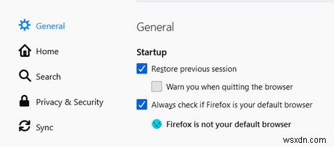 Cách khôi phục phiên trước đó của bạn trong Chrome và Firefox 
