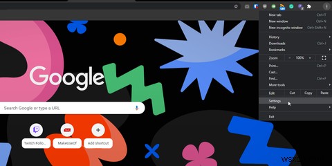Cách thay đổi nền Google trong Chrome 