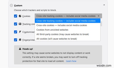 Cách tắt hoặc bật cookie trong Chrome, Firefox và Edge 