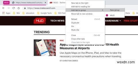 Cách quản lý nhóm tab trong Google Chrome 