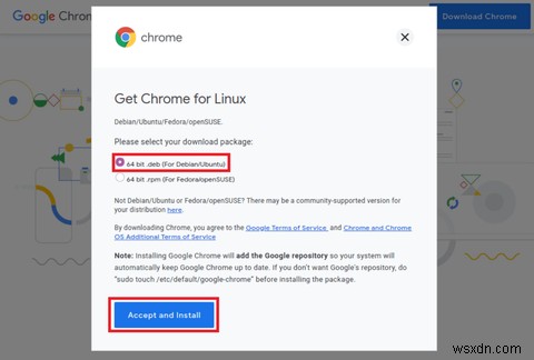Cách cài đặt trình duyệt Chrome trên Ubuntu 