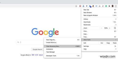 Cách xóa cookie và bộ nhớ cache trong Chrome 