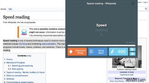 Các tiện ích mở rộng đọc tốc độ tốt nhất cho Google Chrome 