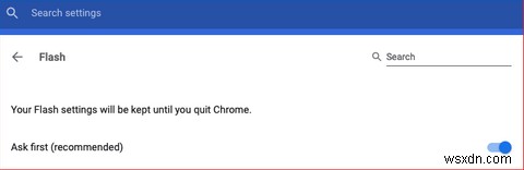 5 bước để bật Flash trong Chrome 