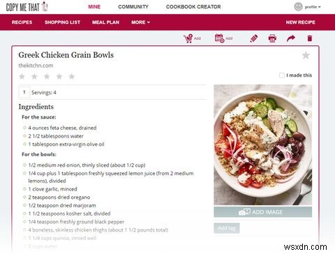 Cách xem gọn gàng các công thức nấu ăn từ bất kỳ blog thực phẩm nào trong Chrome 