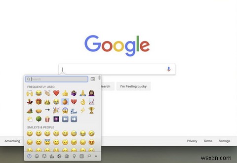 Cách mở khóa Thư viện biểu tượng cảm xúc trong Chrome trên PC để bàn 
