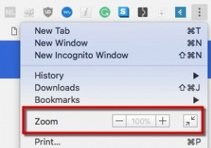 Cách quản lý mức thu phóng tùy chỉnh trong Chrome 