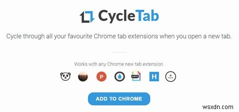 Cách xoay vòng qua các tiện ích mở rộng tab mới yêu thích của bạn trong Chrome 