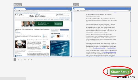 Loại bỏ quảng cáo và cải thiện khả năng đọc trong Chrome 