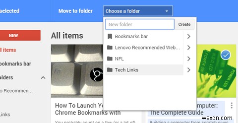 Trình quản lý dấu trang mới của Google Chromes tập trung vào tổ chức và tìm kiếm 