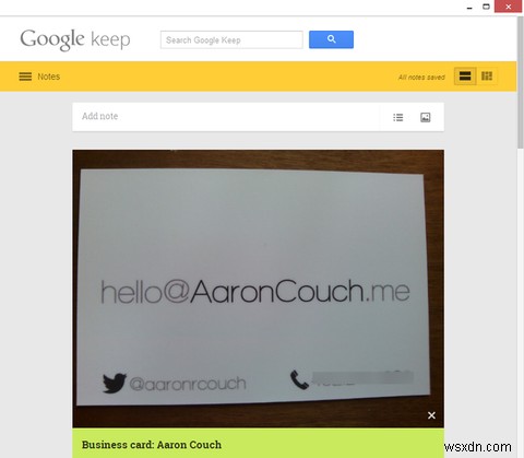 Google Keep dành cho Chrome:Giải pháp trong trình duyệt của bạn để ghi chú nhanh 