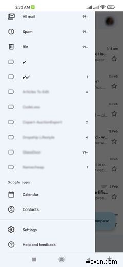 Cách bật Chế độ tối trong Gmail 
