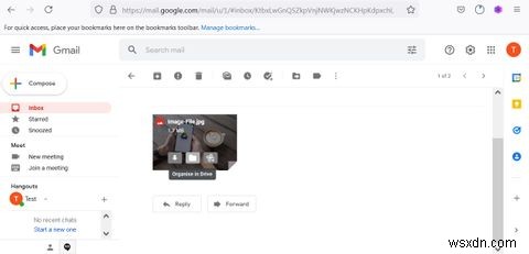 Cách lưu tệp đính kèm trong Gmail vào Google Drive 