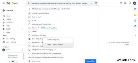 Cách Kiểm soát Email Spam trong Gmail Với Mẫu và Bộ lọc 