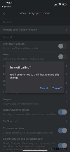 Cách tắt tab Gặp gỡ phiền phức trong Gmail dành cho Android và iPhone 