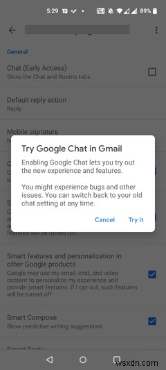 Bây giờ bạn có thể sử dụng trò chuyện và phòng trong tài khoản Gmail miễn phí của mình 