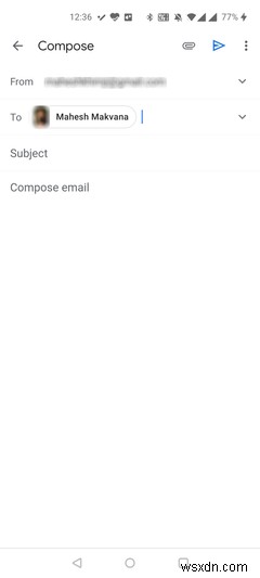 Giờ đây, bạn có thể sao chép địa chỉ email một cách thuận tiện trong Gmail dành cho Android 
