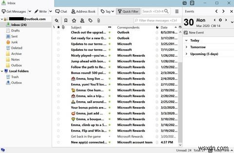 5 lựa chọn thay thế miễn phí tốt nhất cho Microsoft Outlook 