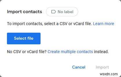 Cách thêm và xóa danh bạ trong Gmail 