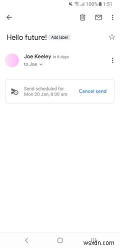 Cách lập lịch gửi email trong Gmail để trì hoãn việc gửi email 
