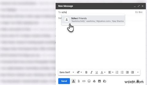 Cách tạo email nhóm trong Gmail 